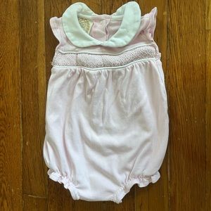 The Beaufort Bonnet Company infant girl bubble. Size 6-12 months. EUC